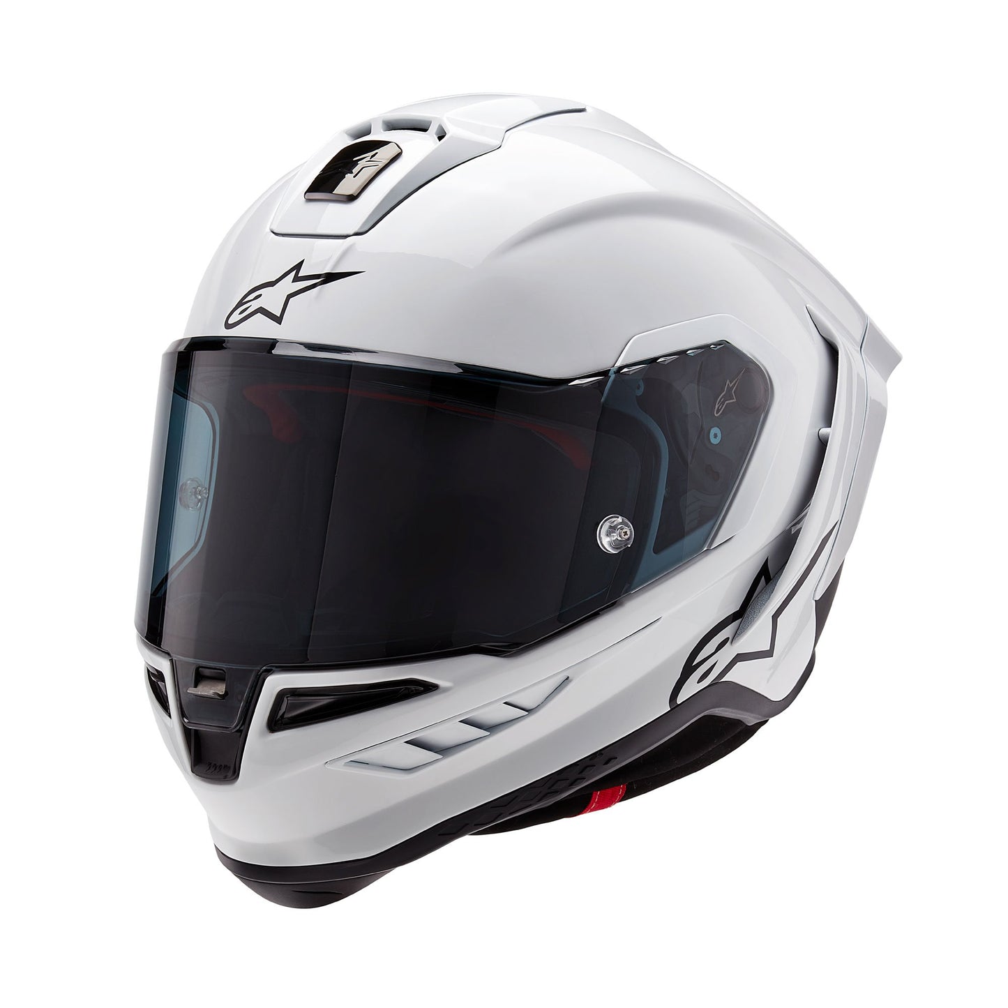 Alpinestar's Supertech R10 Racing Helmet White Gloss