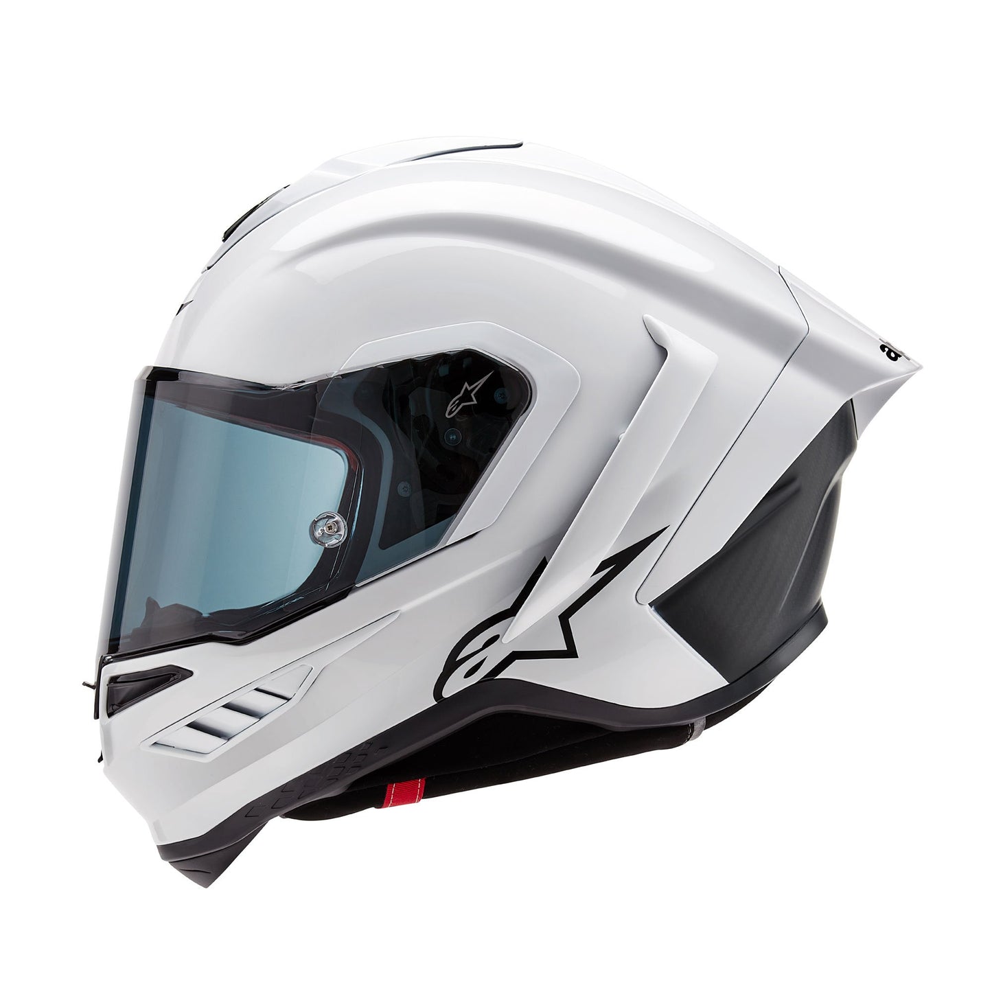 Alpinestar's Supertech R10 Racing Helmet White Gloss