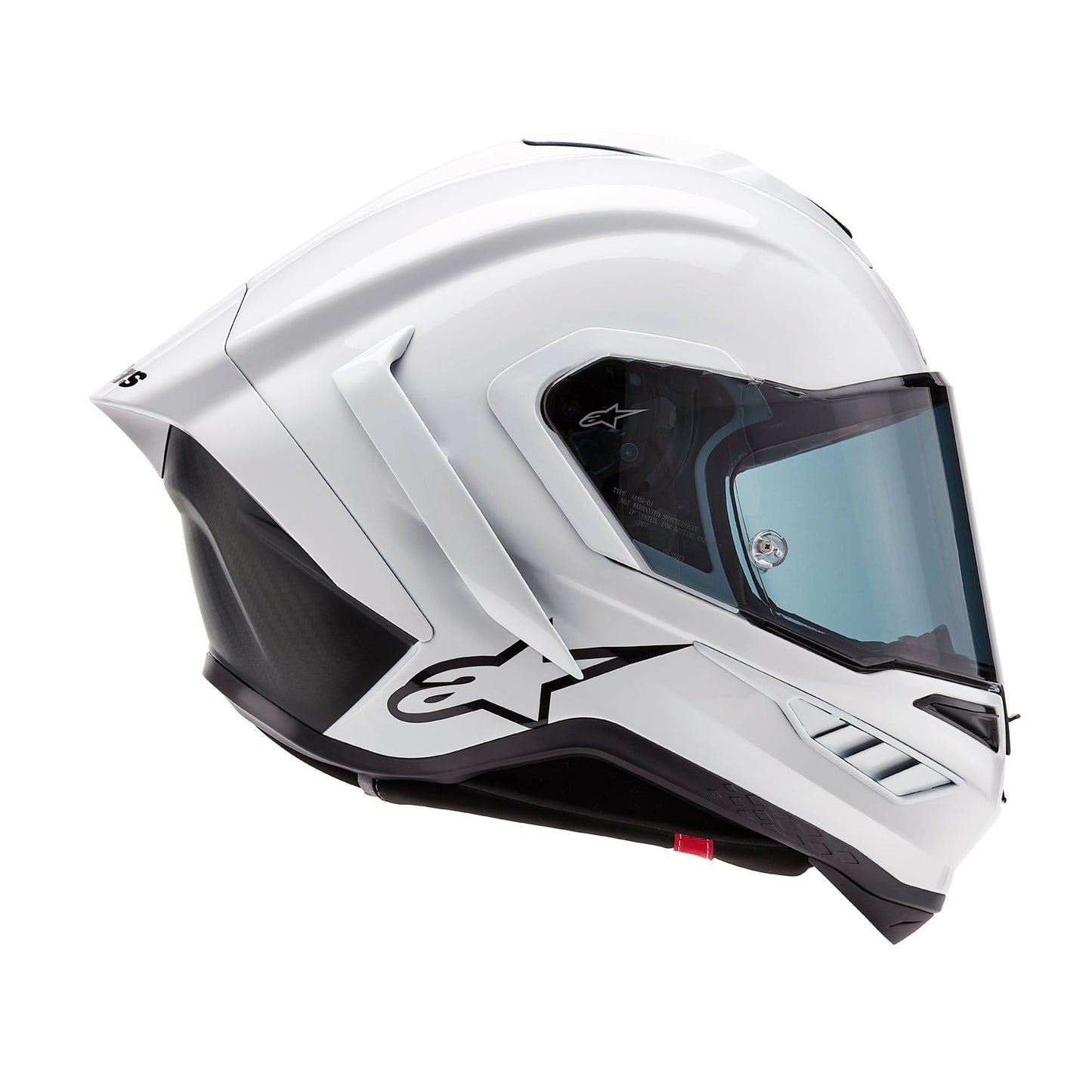Alpinestar's Supertech R10 Racing Helmet White Gloss