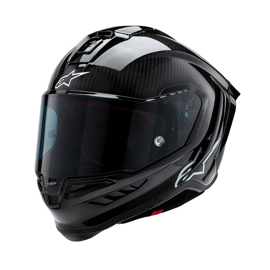 Alpinestar's Supertech R10 Racing Helmet Black Carbon