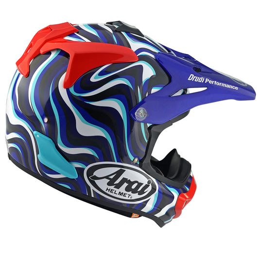 Stream Blue - Arai MXV EVO Motocross Helmet