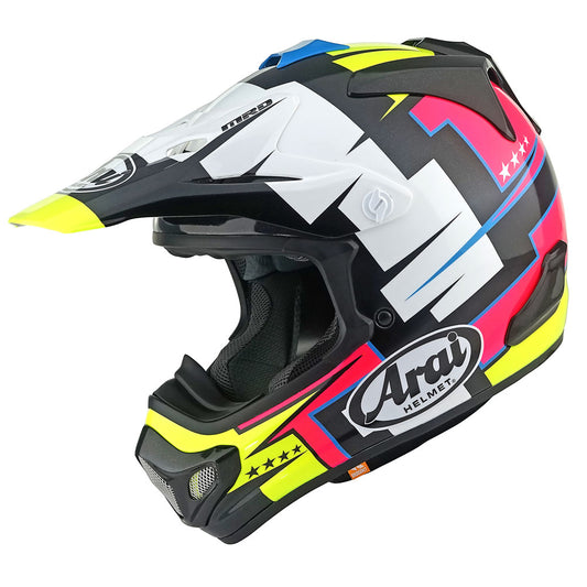 Battle Yellow - Arai MXV EVO Motocross Helmet