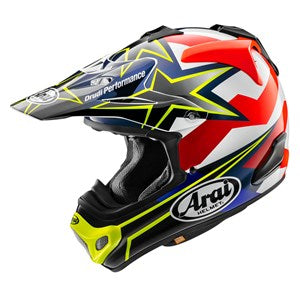 Stars and Stripes Yellow - Arai MX-V Motocross Helmet