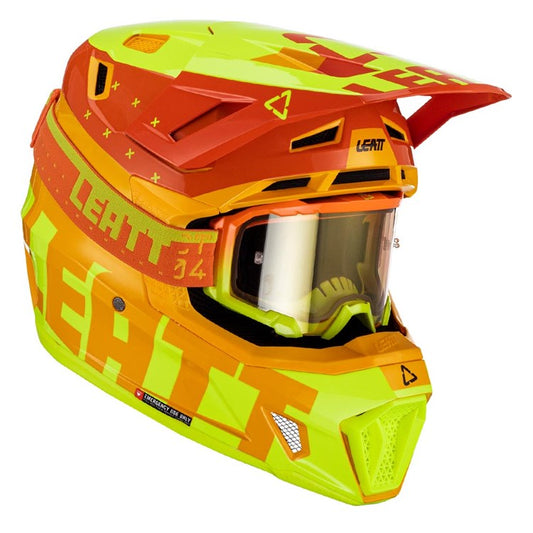 HELMET MOTO 7.5 V23 CITRUS INCLUDES 4.5 GOGGLE