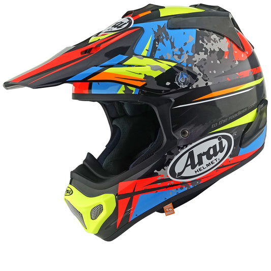 Track Black - Arai MX-V Motocross Helmet