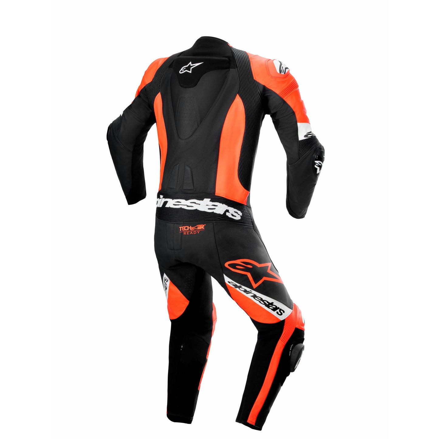 Alpinestars Missile V2 Ward 1 Pc Leather Suit Blk/R/Fluo White