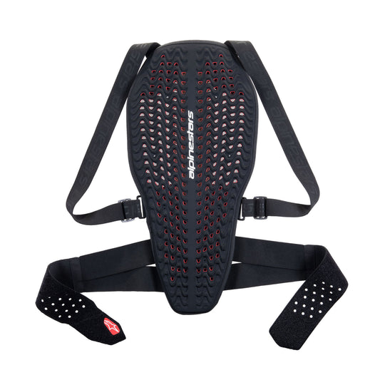 Alpinestars Nucleon Plasma Back Protector With Strap Black White Red