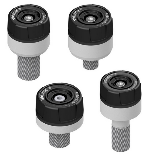 GB RACING Spindle Protector - Front L&R and Rear L&R SET Aprilia RSV4 & Tuono V4 2021-2026