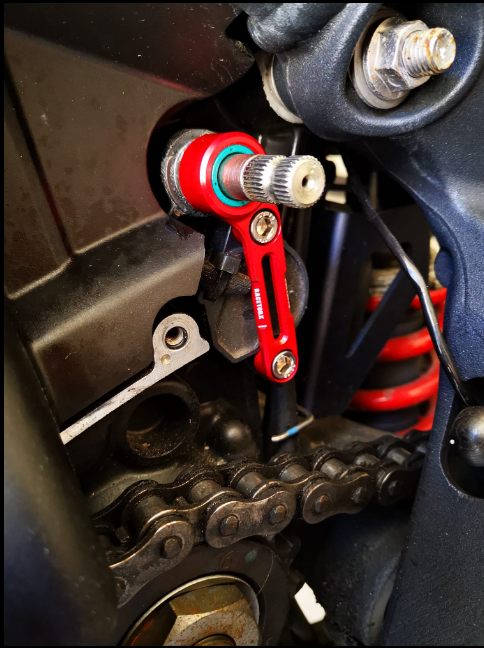 Racetorx Triumph Daytona 06-12 / Street Triple 08-16 Gear shift support